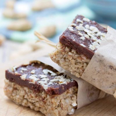 Chocolate, Peanut Butter &Amp; Oatmeal Squares