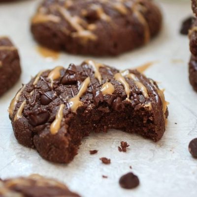 Chocolate Peanut Butter Protein Cookies