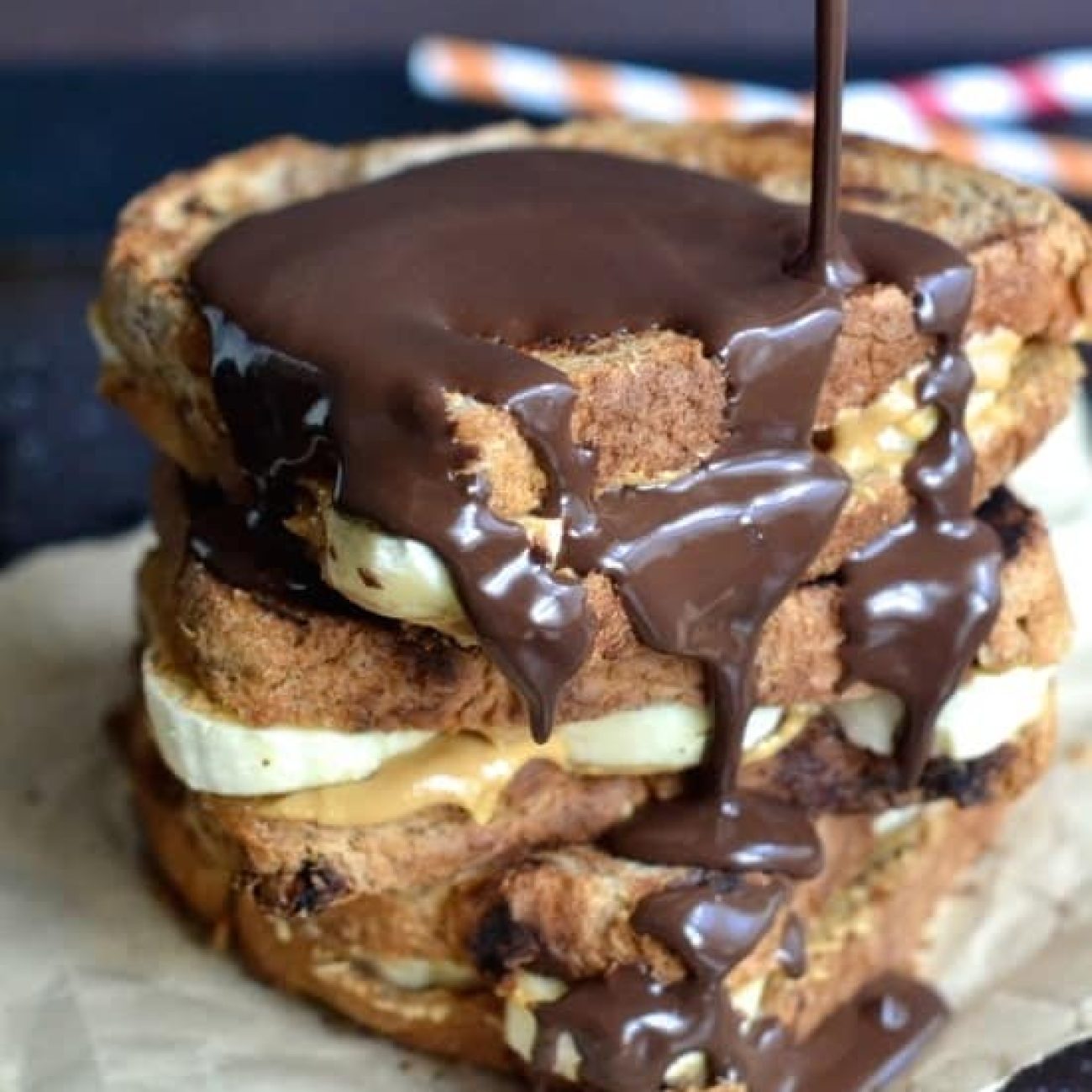 Chocolate Peanut Butter Sandwich