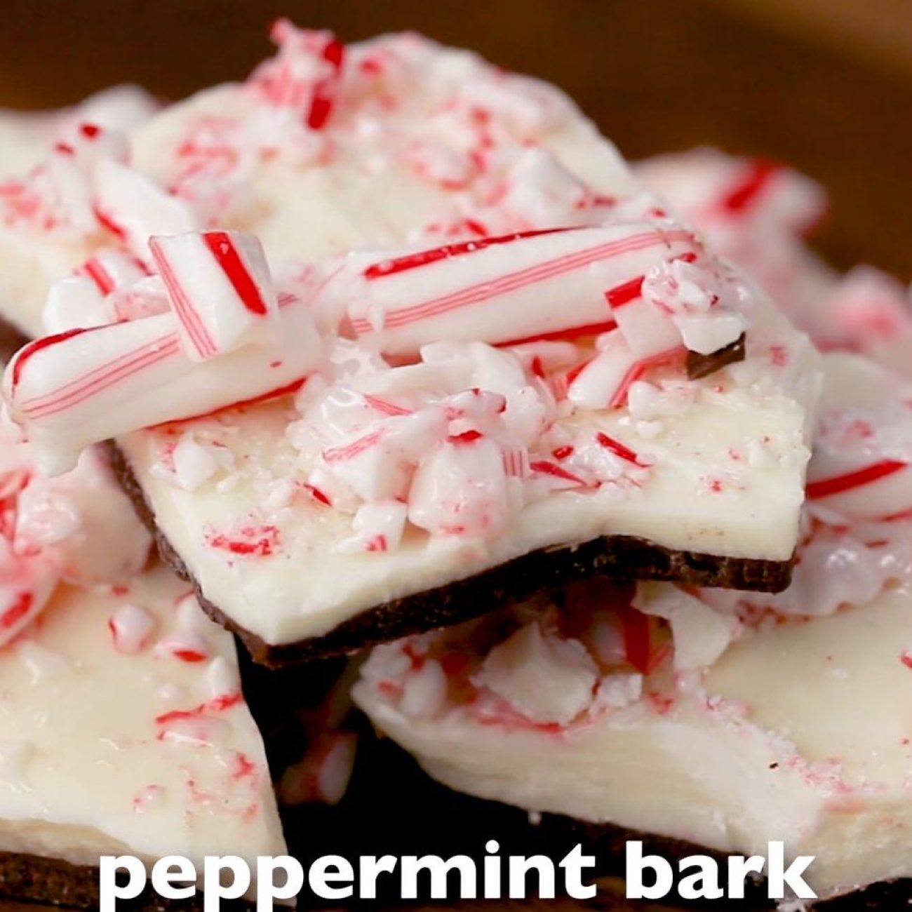 Chocolate Peppermint Bark – Christmas