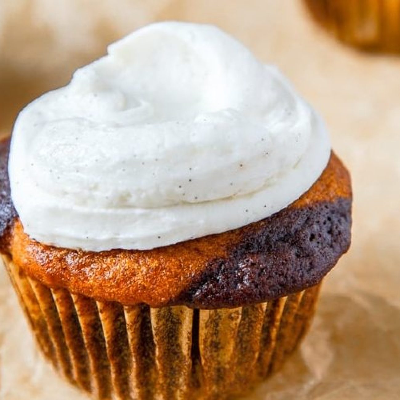 Chocolate Pumpkin Cake And Cupcakes