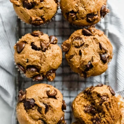 Chocolate Pumpkin Muffins