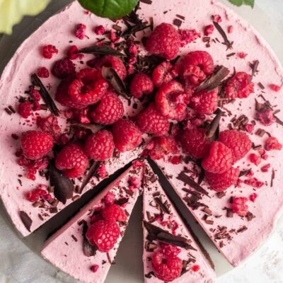 Chocolate Raspberry Mousse Cake