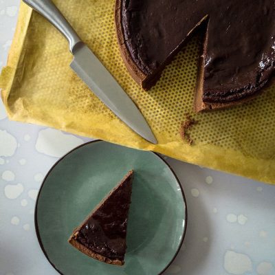 Chocolate Ribbon Cake