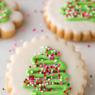 Chocolate Shortbread X Mas Trees