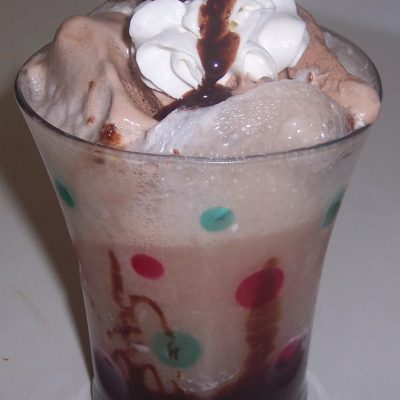 Chocolate Soda Or Float Fountain Style