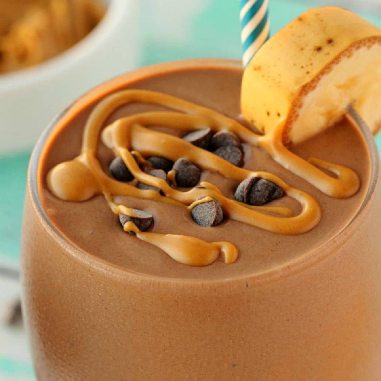 Chocolate Soymilk Banana Peanut Butter