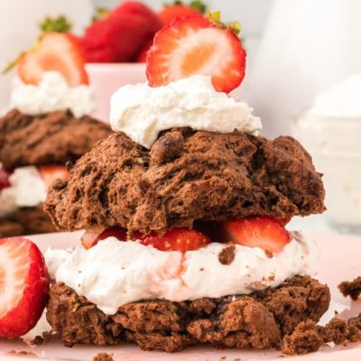 Chocolate- Strawberry Shortcake