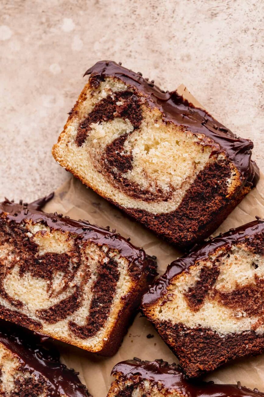 Chocolate Swirl Pound Cake