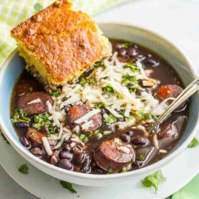 Chorizo And Black Bean Soup/Stew: The Ultimate Comfort Dish