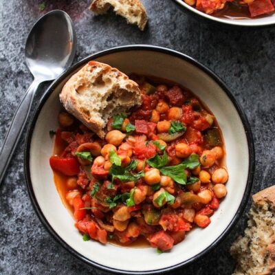 Chorizo And Garbanzos