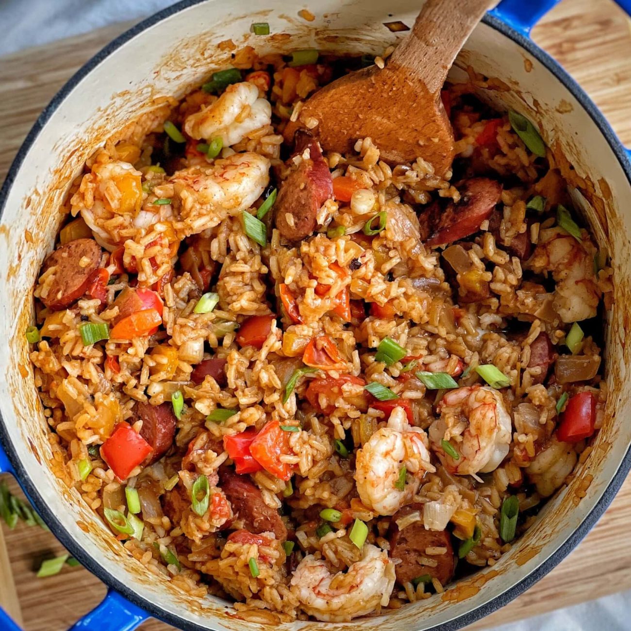 Chorizo, Shrimp And Rice