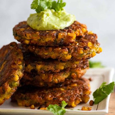 Cilantro Corn Pancake