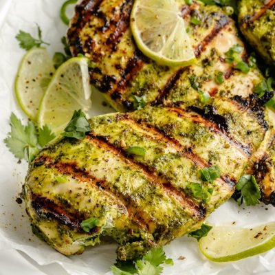 Cilantro Grilled Chicken Breasts