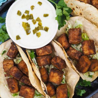 Cilantro Lime Grilled Tofu