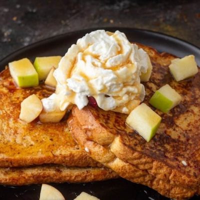 Cinnamon And Apple-Stuffed French Toast