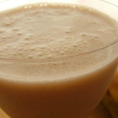 Cinnamon Banana Shake Raw Food