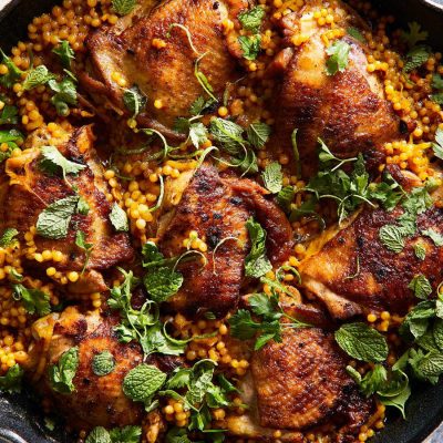 Cinnamon Chicken With Couscous And