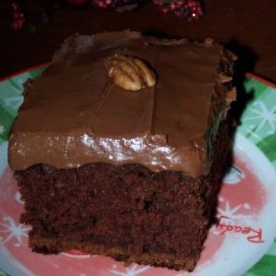 Cinnamon Chocolate Coffee Cake Or