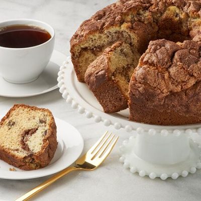 Cinnamon Streusel Coffee Bundt Cake