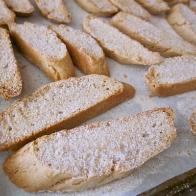 Cinnamon Sugar Biscotti