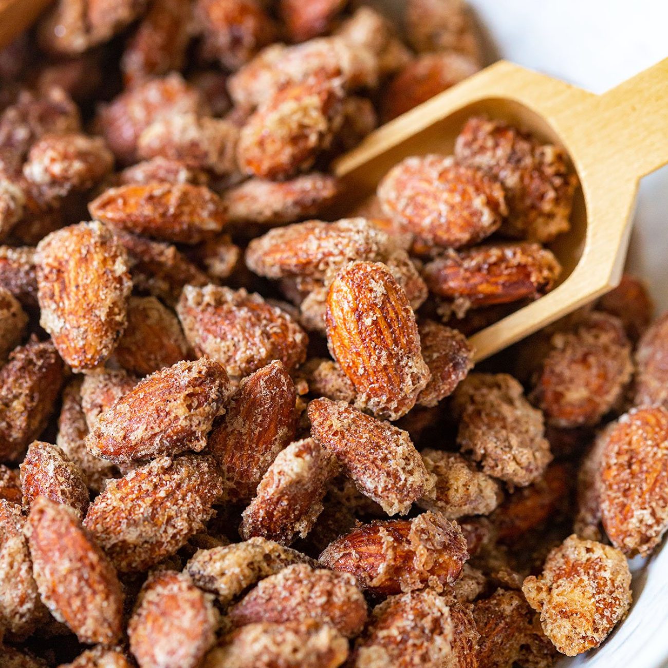 Cinnamon Sugar Glazed Almonds Recipe