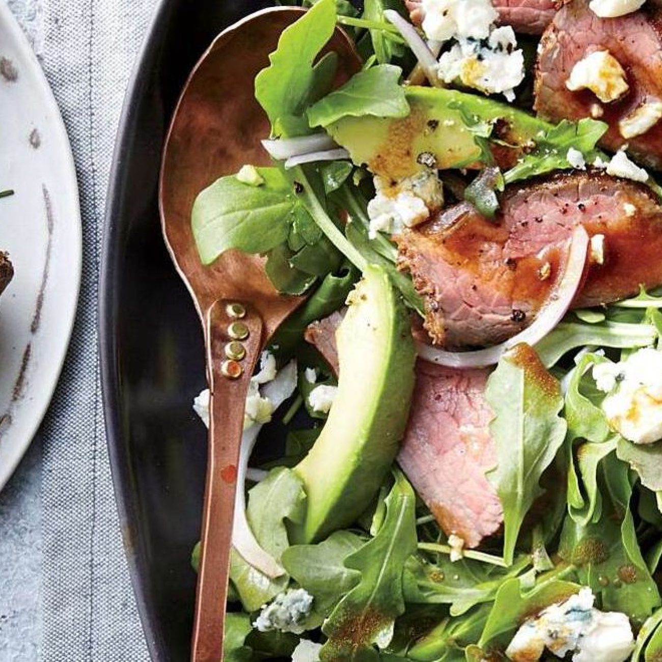 Classic Black and Blue Steak Salad Recipe