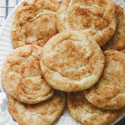 Classic Cinnamon Sugar Snickerdoodle Cookies Recipe