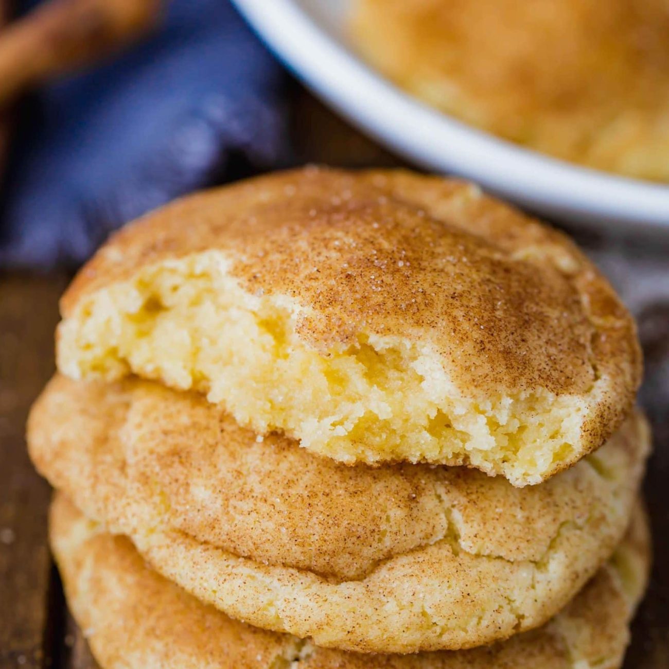 Classic Cinnamon Sugar Snickerdoodle Cookies Recipe