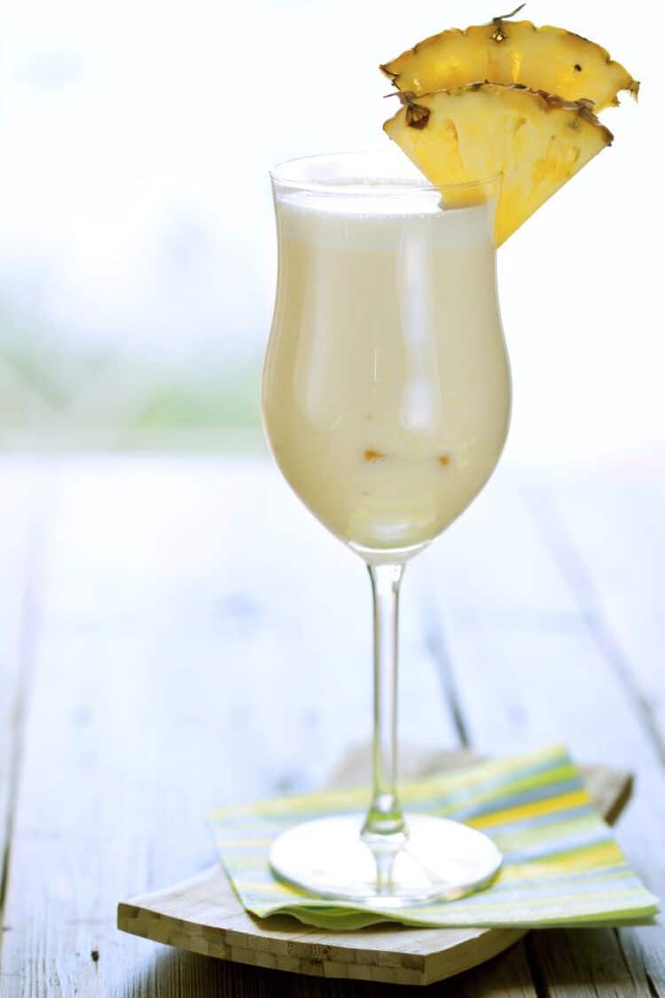 Classic Pina Colada Cocktail