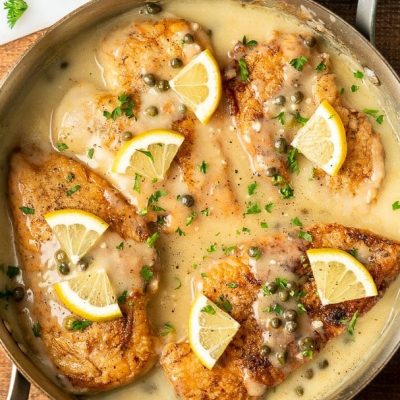 Classic Southern-Style Chicken Piccata Recipe