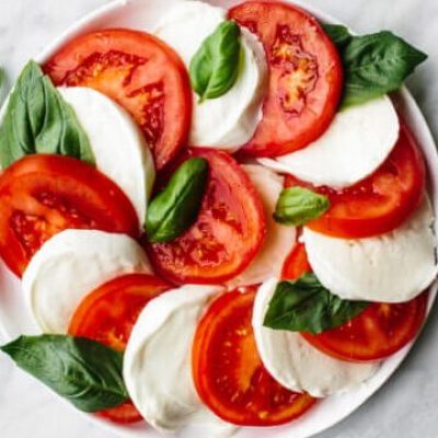 Classic Tomato And Mozzarella Caprese Salad Recipe