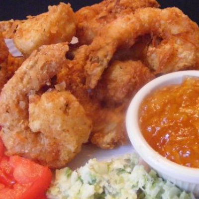 Coco Shrimp With Orange Marmalade And