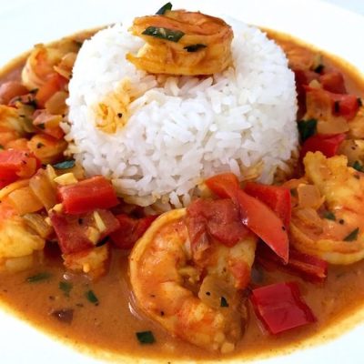 Coconut Curry Shrimp Mchuzi Wa Kamba