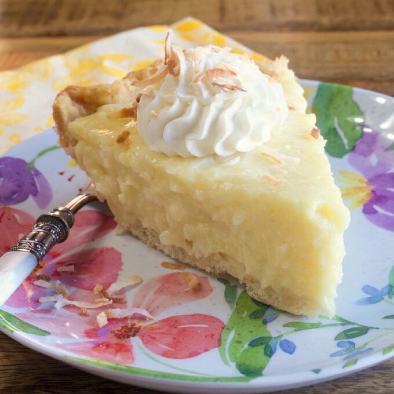 Coconut Custard Pie Tammys Blend