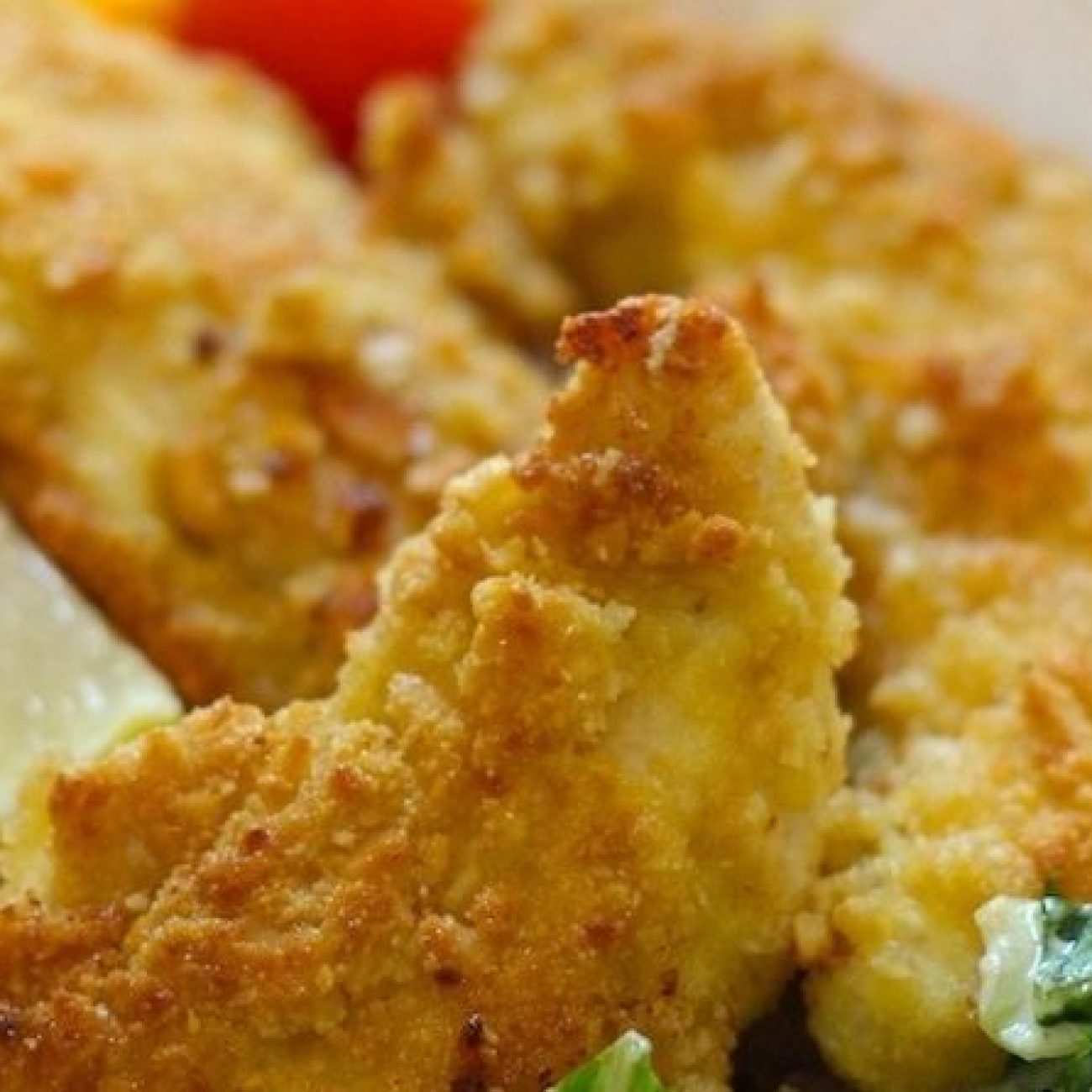 Coconut Macadamia Crusted Chicken