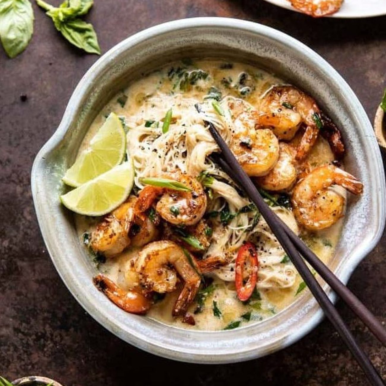 Coconut Milk Infused Spicy Shrimp Delight