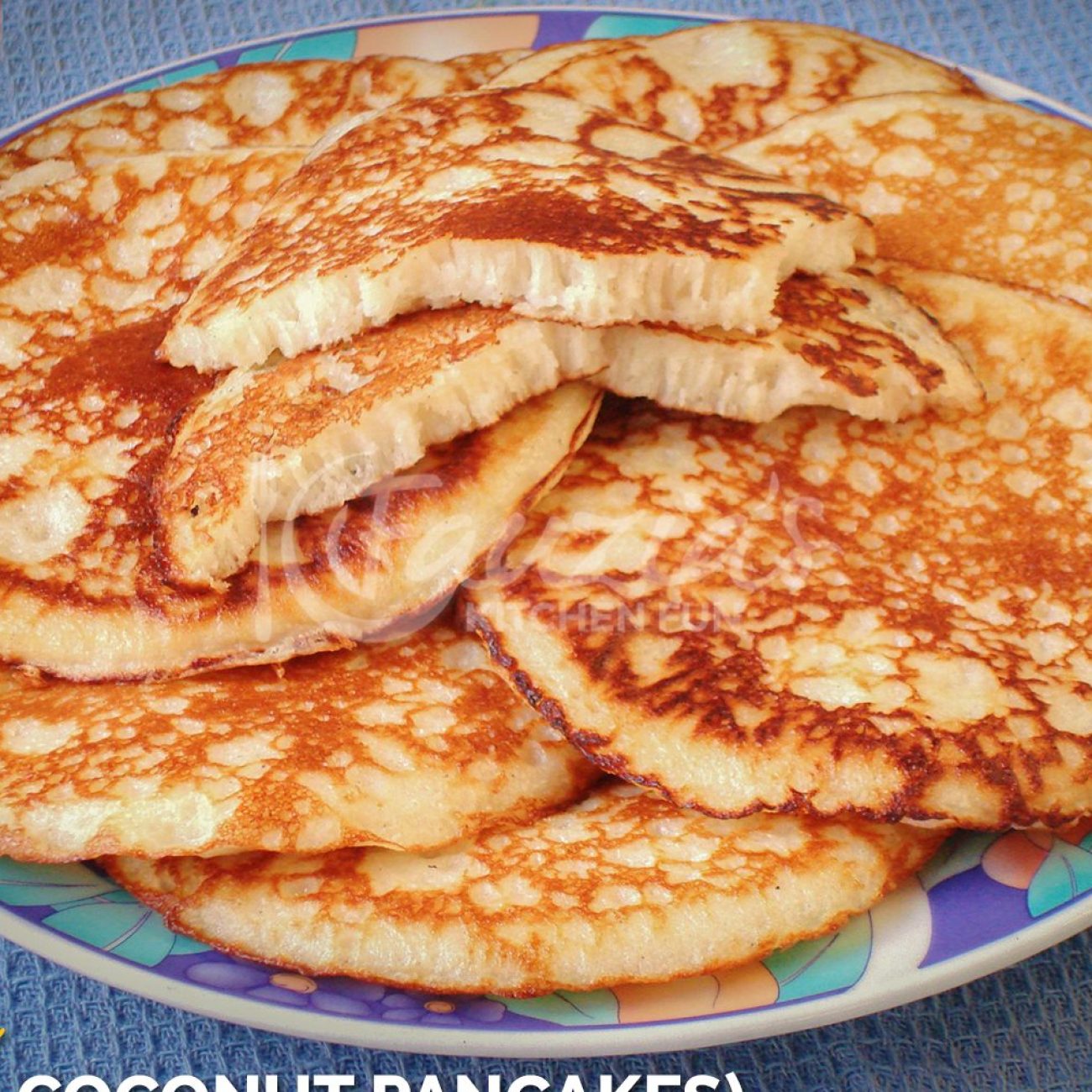 Coconut Rice Pancakes Vibibi