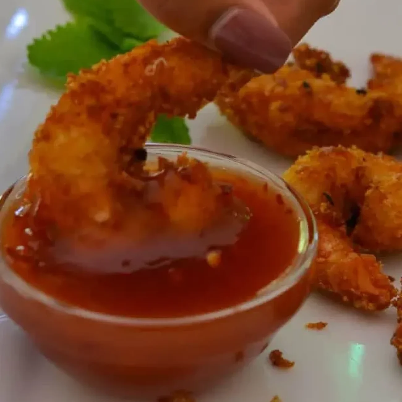 Coconut Shrimp With Sweet Chili Mayo