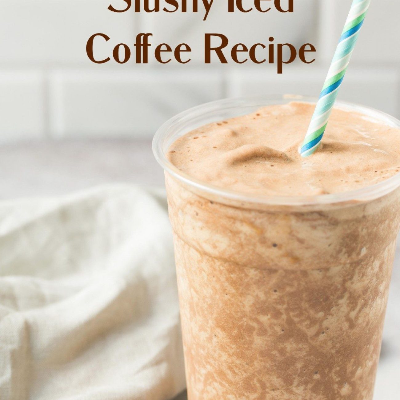 Coffee Slushie, Low Sugar Fat Free