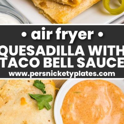 Copycat Taco Bell Chicken Quesadillas Recipe