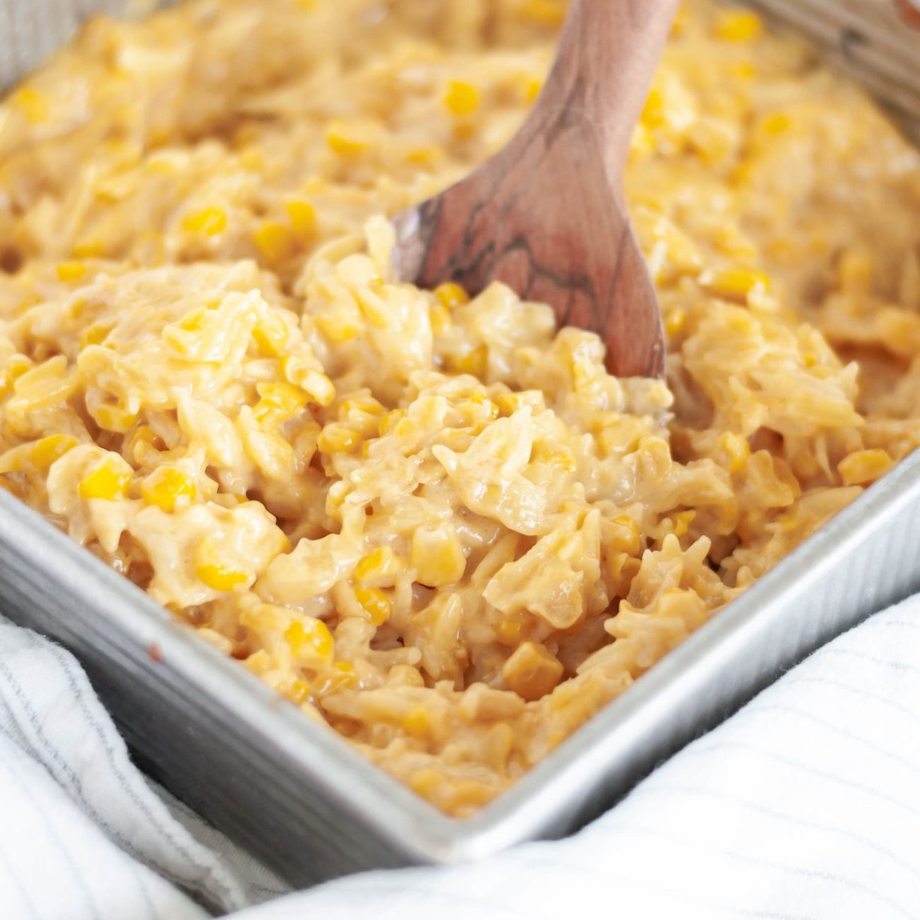 Corn And Noodle Casserole