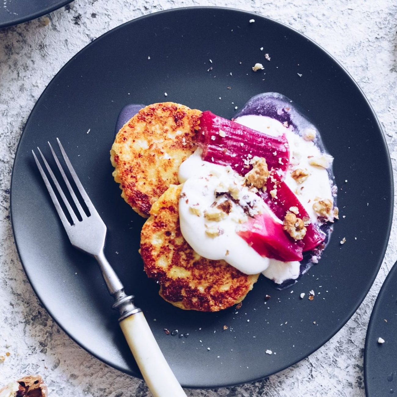 Cottage Cheese And Yogurt Pancakes