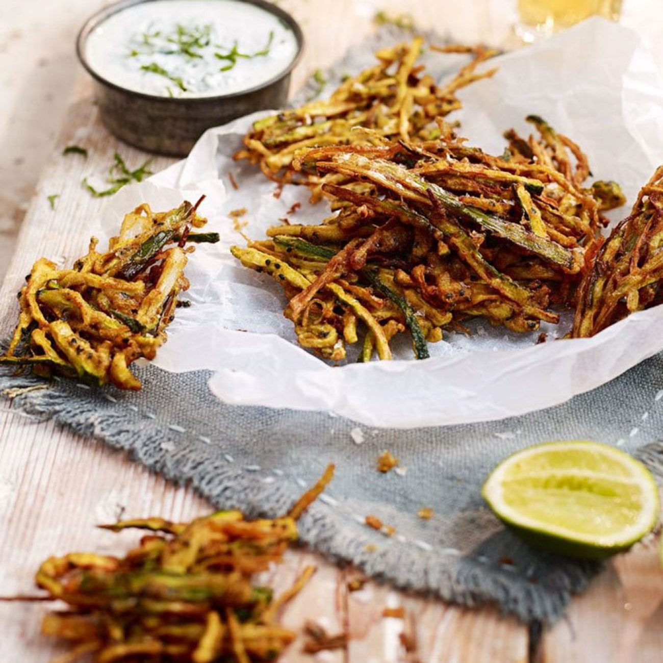 Courgette Fritters