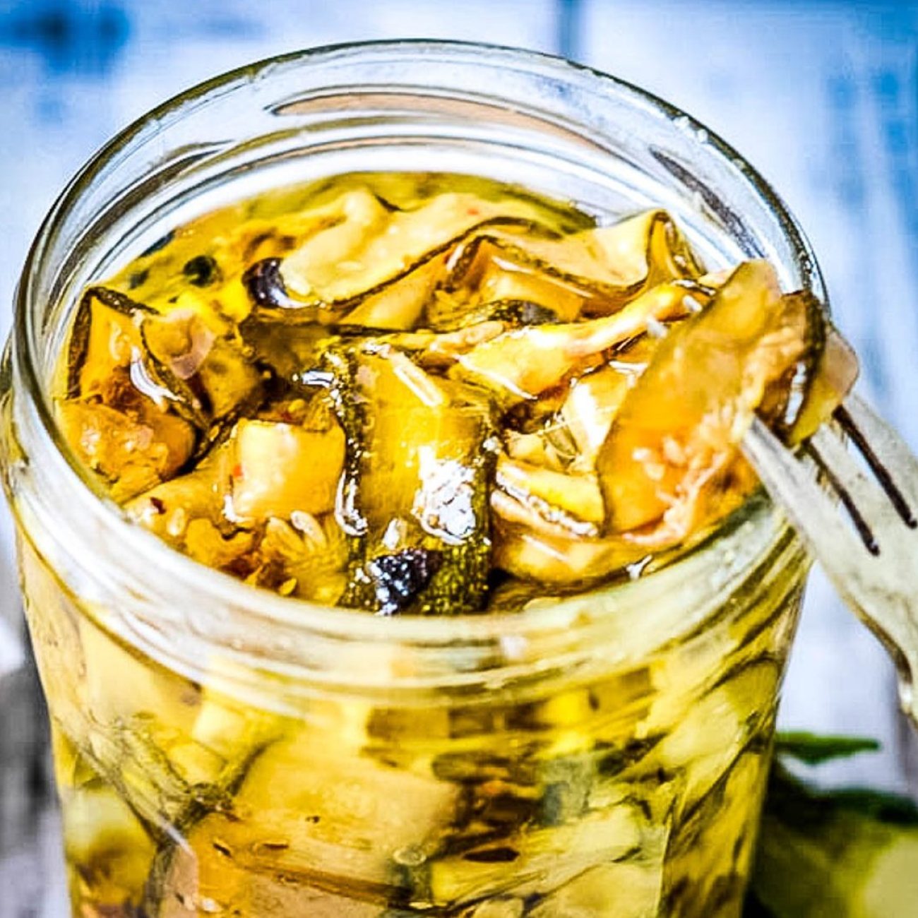 Courgettes With Garlic And Olive Oil