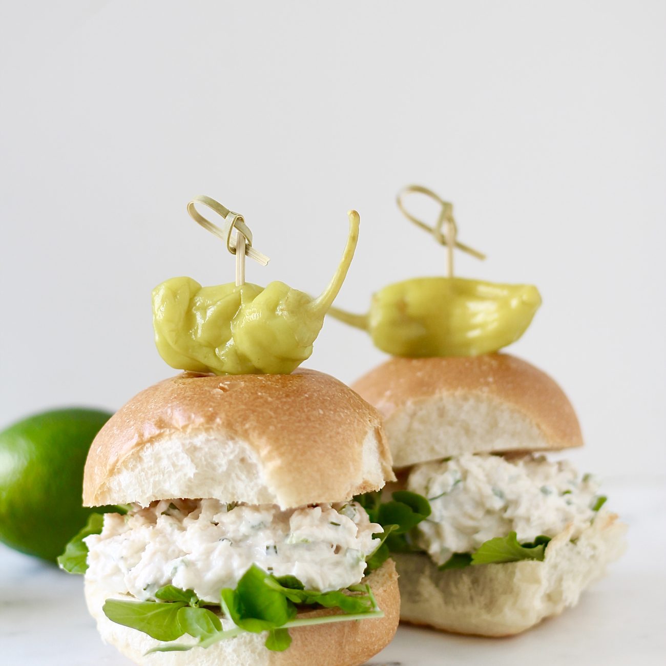 Crab/Clam Cake Sliders With Easy Lemon Aioli