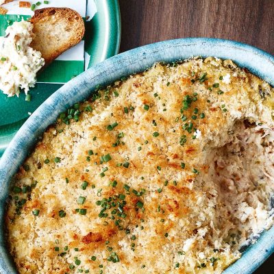 Crab Dip Gratin