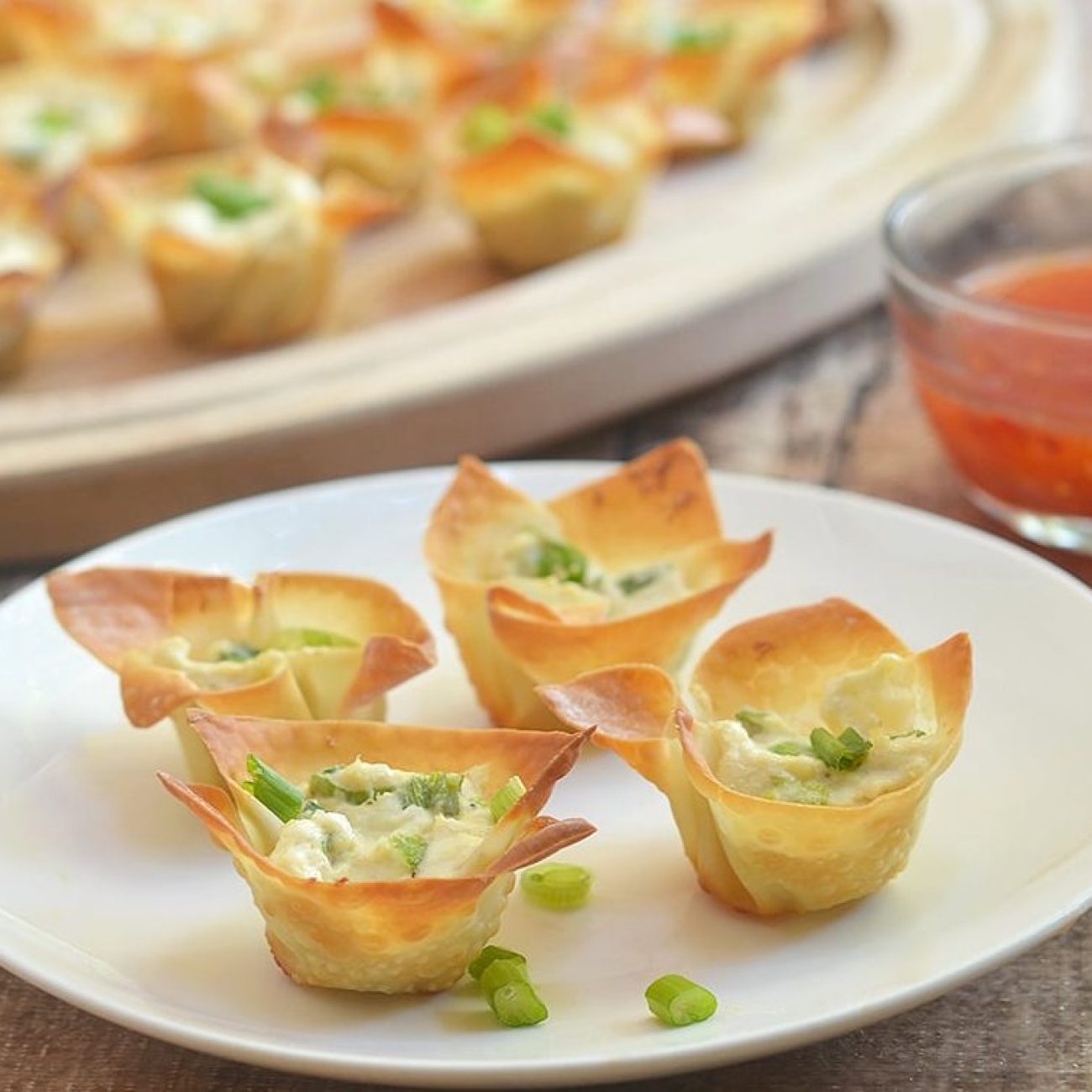 Crab Rangoon Cups