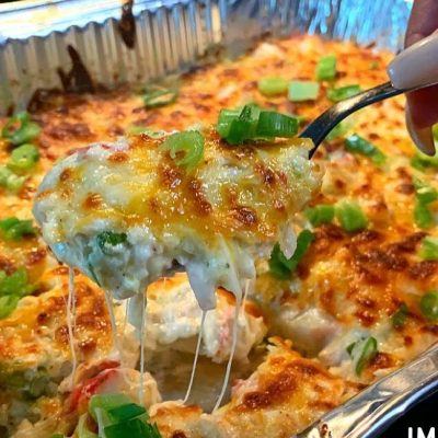 Crab Rice Delight Casserole