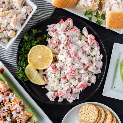 Crab Salad Tea Sandwiches